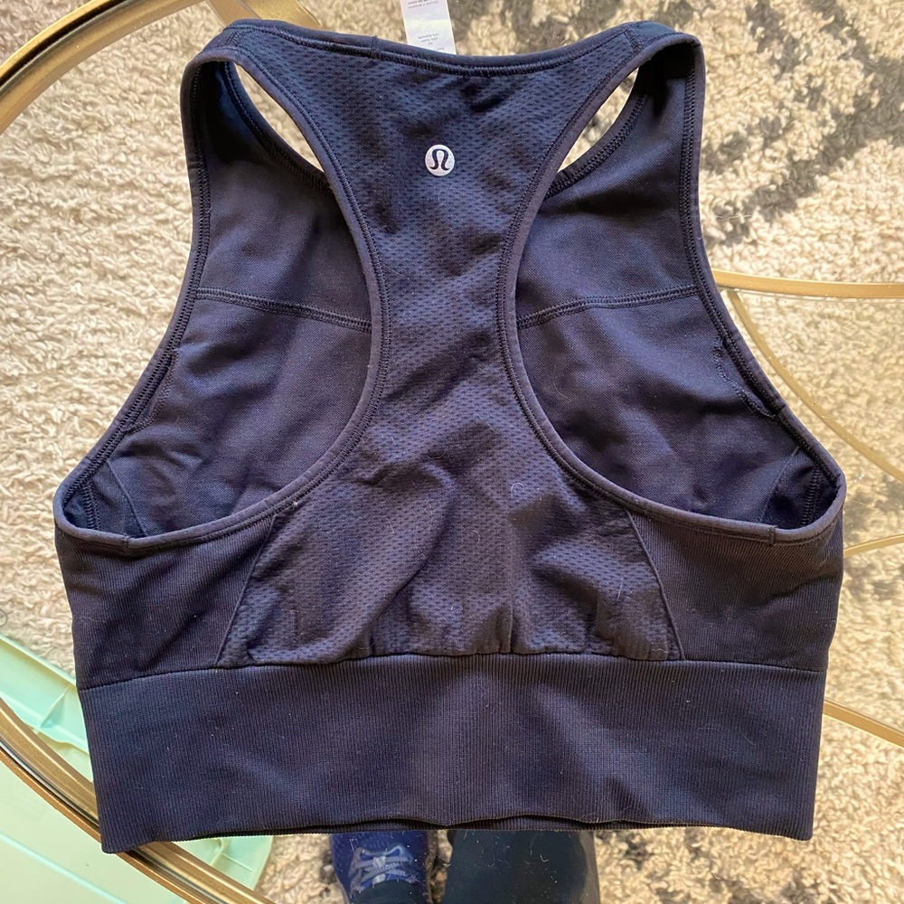 Lululemon Align High Neck Crop Top | Size 8 | Black
